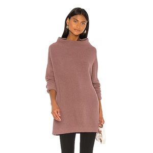 Free People Ottoman Tunic Sweater in Nutmeg Size XS